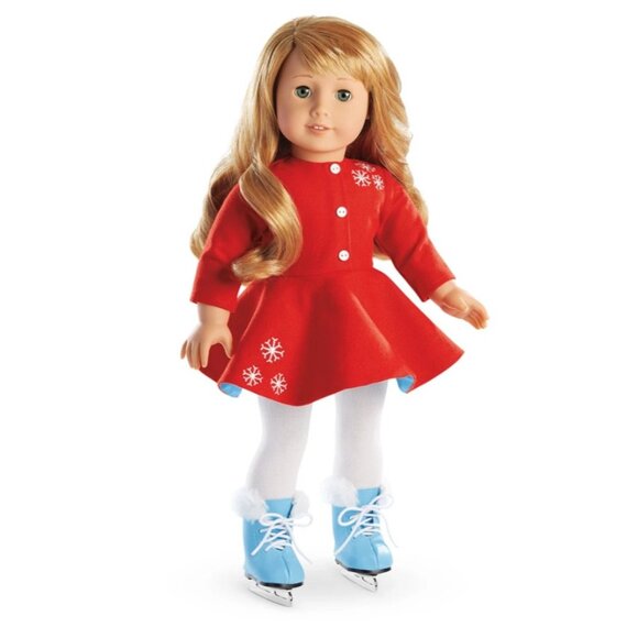 American Girl Beforever Maryellen's Ice Skating Outfit Dress